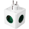 1 Piece 5 Outlets Adapter (EUROPEAN SOCKET)